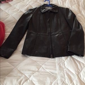 Ladies Guess Soft Leather Jacket